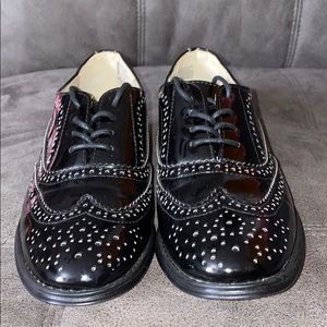 Black Loafers Black flats